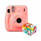 Cámara Fujifilm Instax Mini 11 Rosa Kit Mr. Wonderful