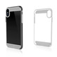 Custodia trasparente Air Case per Apple iPhone X Black Rock