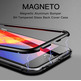 Custodia magnetica con vetro temperato iPhone 7/8 Nero