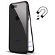 Custodia magnetica con vetro temperato iPhone 7/8 Plus Nero