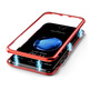 Custodia magnetica con vetro temperato iPhone 7/8 Rosso