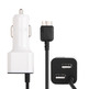 Car Charger for Samsung Galaxy Note 3 Bianco