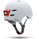 Casco Youin con LED Frontale y Trasero Blanco (M)