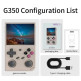 Console portatile Retro Anbernic G350 1GB/64GB Griglia