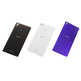 Back cover for Sony Xperia Z1 Bianco