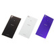 Back cover for Sony Xperia Z1 Nero