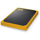 Hard disk esterno SSD Western Digital My Passport Go 500 GB Giallo