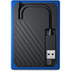 Hard disk esterno SSD Western Digital My Passport Go 500 GB Blu