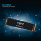 Disco Duro SSD Cruciale 500GB P5 Plus 2,5 '' PCIE M2 2280SS