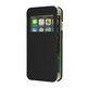 Cover for iPhone 6 with lid and window 4.7 " Argento