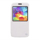 Flip Cover Windowed Samsung Galaxy S5 G900 Bianco