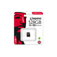 Kingston 128gb microsdxc tela seleziona 80r cl10 uhs-i singolo