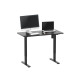 Tavolo da gioco elettronico Regolare Altezza Nero 120x60 - Equip