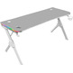 Mesa Gaming Mars Gaming MGD140RGB 140 cm Blanca