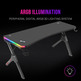 Mesa Gaming Mars Gaming MGD140RGB 140 cm Negra