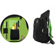 Mochila Portátil 17 '' Keep Out BK7GXL Negro / Verde