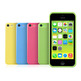 Soft and Skin minigel Muvit iPhone 5C Nero / Verde