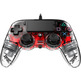 Nacon Compact Red Illuminato Controller Ufficiale PS4