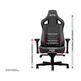 Next Level Racing Elite Gaming Sedia Leather Edition