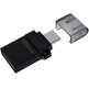 Pendrive Kingston DTDUO 3,0 G2 128 GB Negro