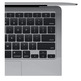 Portátil Apple Macbook Air 13,3 '' 8GB/256GB Gris Espacial MGN63Y/A