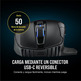 Ratón Corsair Dark Core RF Wireless + Bluetooth Óptico 18000DPI