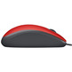 Ratón Logitech M110 Silent Mouse Rojo 1000 DPI