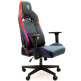 Woxter Stinger Station Lite LED Sedia da gioco (oro e argento)