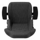 Sedia nobile HERO ST TX - Fabric Edition Antracite