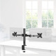 Soporte Monitor PC Hama 2 Brazos Ajustables (13 "- 35")