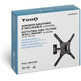 Supporto TV / Monitor Tooq LP2255TN-B 23 "-55" 2 Pivoti neri