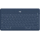 Teclado Bluetooth Logitech Keys - to - Go iPhone / iPad Azul