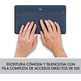 Teclado Bluetooth Logitech Keys - to - Go iPhone / iPad Azul