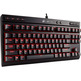 Teclado Corsair K63 Negro / Rojo