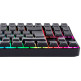 GAMIAC Tastiera TKL90G Meccanica - Kailh Blue - Nero/Gris - (ES)
