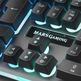 Teclado Gaming Híbrido Mars Gaming MK320ES Switch Red