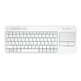 Logitech Wireless Touch K400 Bianco