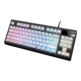 Teclado Mars Gaming MKAXES White RGB