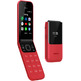 Teléfono Móvil Nokia 2720 Flip Dual SIM Rojo