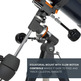 Telescopio Celestron Astromaster 114 EQ