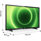 Televisore Philips 32PHS6605 32 " HD/SmartTV/WiFi