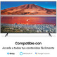 Samsung 70TU7105 70 "Ultra HD 4K / Smart TV / WiFi