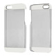 Transparent Plastic Case for iPhone 5/5S Bianco