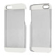 Transparent Plastic Case for iPhone 5/5S Silver