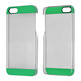 Transparent Plastic Case for iPhone 5/5S Bianco