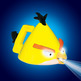 Angry Birds - Giallo uccello con la Luce