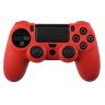 Funda de silicona para Dualshock 4 Rojo    