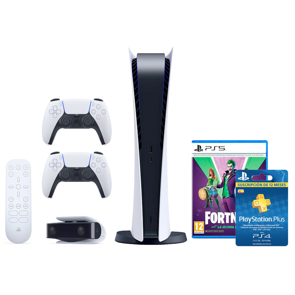 Playstation 5 Digital + Comando + Accessori + Scarpe