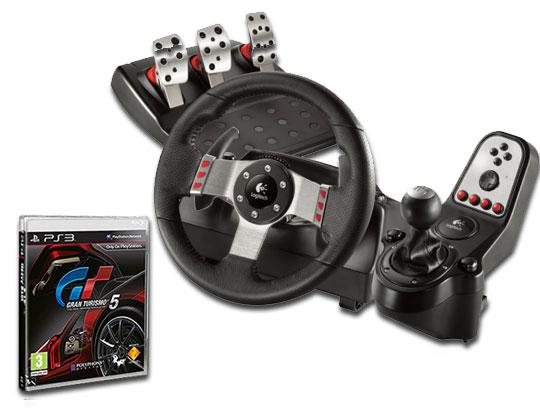 Gran Turismo 5 - PS3 + Logitech G27 Racing Wheel