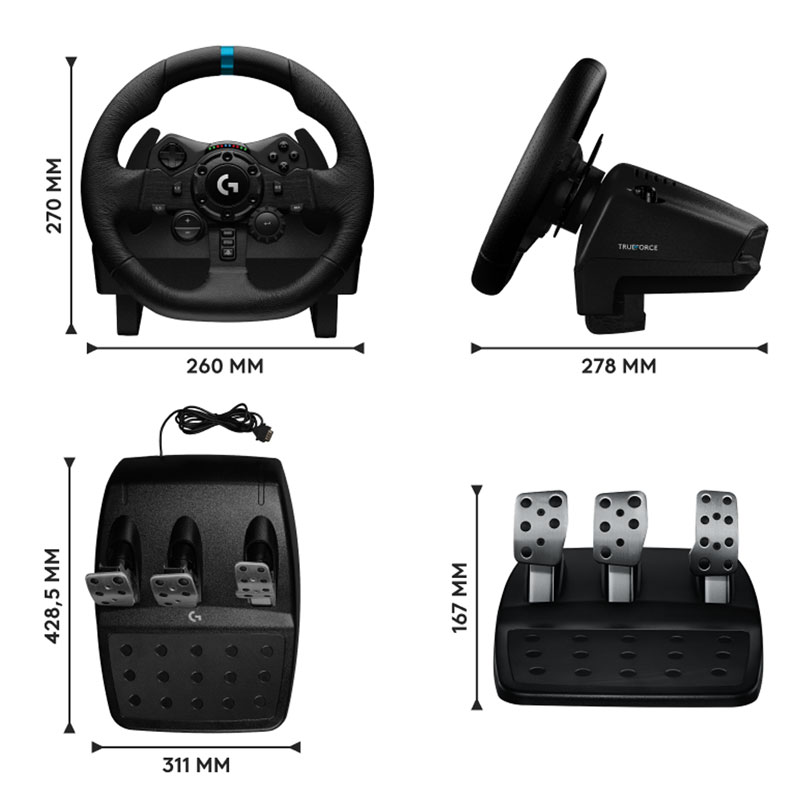 Logitech G923 Trueforce Handwheel (PS5/PS4/PC)